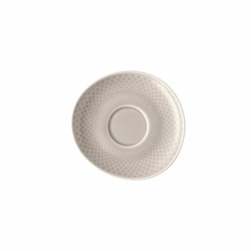 Rosenthal Espresso-Untertasse Junto Soft Shell, Porzellan, Grau, 11.5 cm, 10540-405207-14716