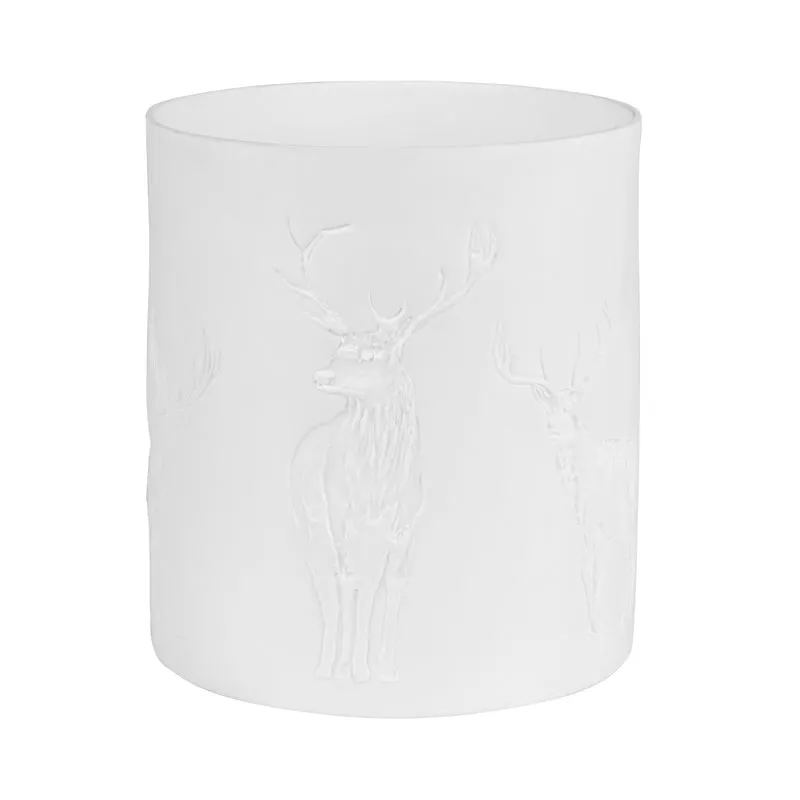 RAEDER DESIGN Windlicht Heimatlicht Hirsche groß