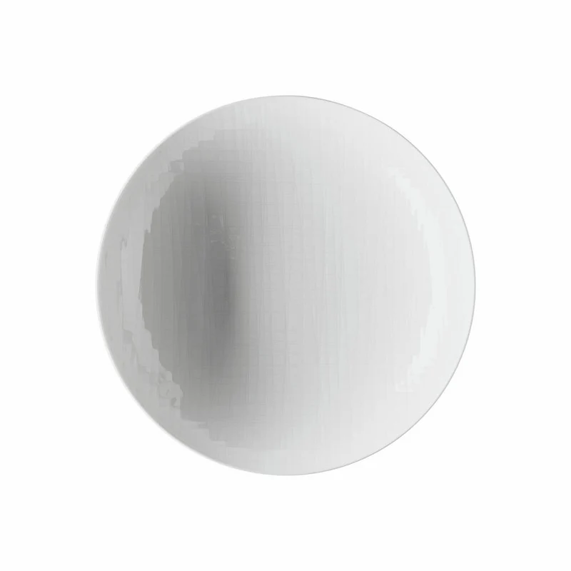 Rosenthal Teller Mesh tief, Porzellan, Weiß, 25 cm, 11770-800001-10355