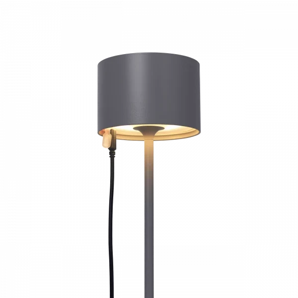 BLOMUS Mobile LED-Leuchte Farol Warm Grey
