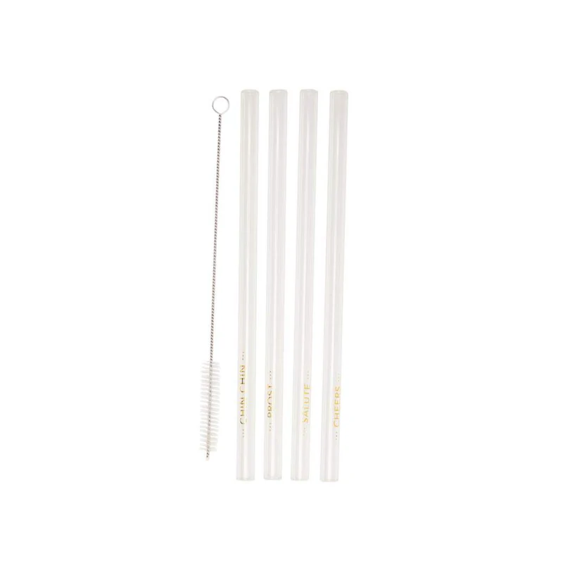 RAEDER DESIGN Apero Glastrinkhalme
