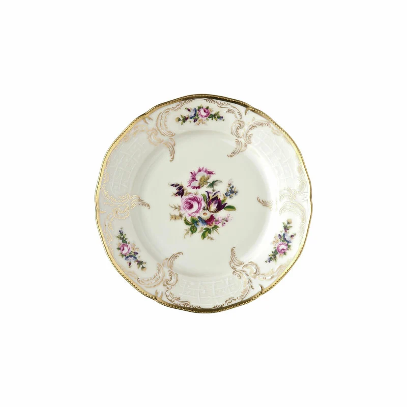 Rosenthal Frühstücksteller Sanssouci Elfenbein Diplomat, Porzellan, Mehrfarbig, 19 cm, 20480-308550-10219