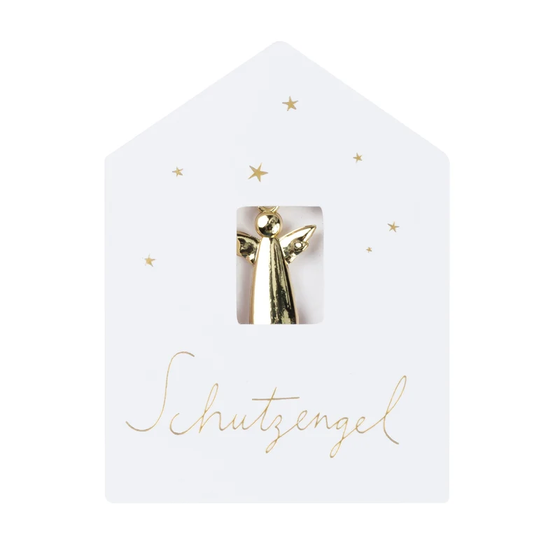 RAEDER DESIGN Schutzengel Gold - Ich pass auf dich auf