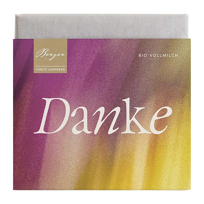 Bio Vollmilchschokolade – Danke