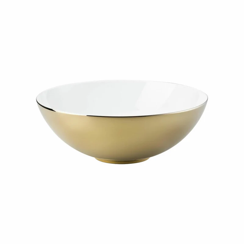 Rosenthal Schüssel TAC Gropius Skin Gold, Porzellan, Gold, 26 cm, 11280-403255-13326