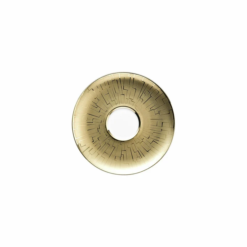 Rosenthal Tee-Untertasse TAC Gropius Skin Gold, Porzellan, Gold, 15.7 cm, 11280-403255-14641