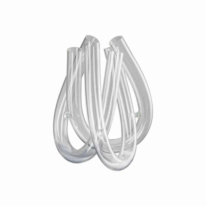 Rosenthal Vase Triu Klar, Dekovase, Glas, Kristallklar, 22 cm, 69132-110001-47022