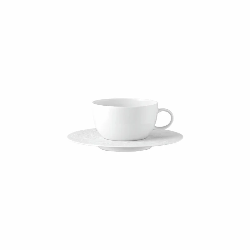 Rosenthal Teetasse Zauberflöte mit Untertasse, Porzellan, Weiß, 250 ml, 11260-306500-14640