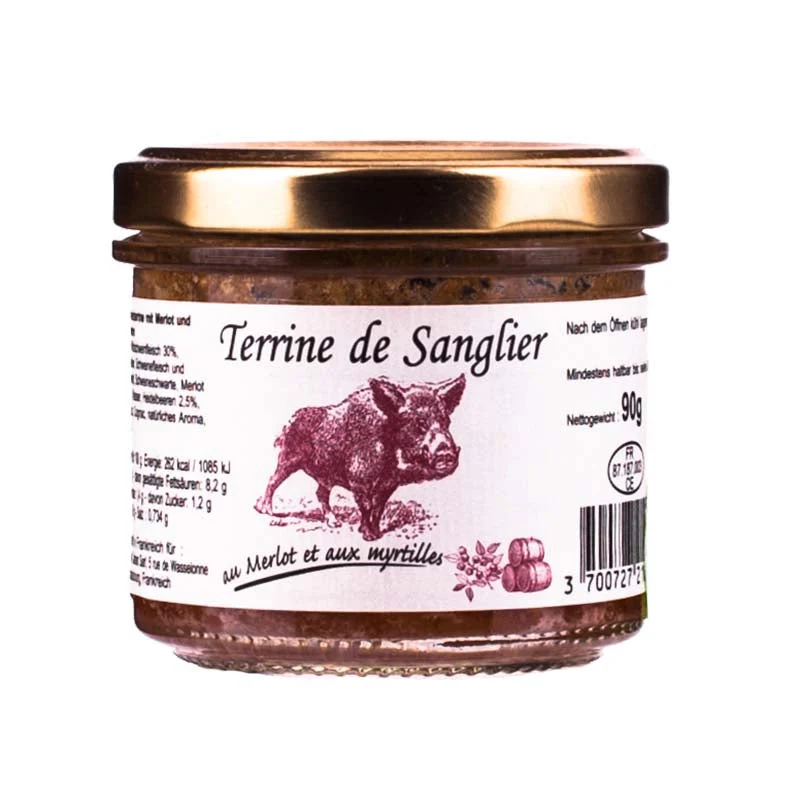 kleine Wildschweinpastete – 90g