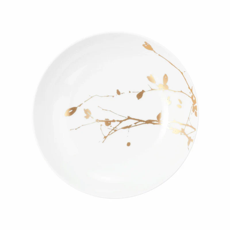 Seltmann Weiden Suppenteller Liberty Golden Rose Hip, Porzellan, Goldfarben, 21 cm, 001.765557