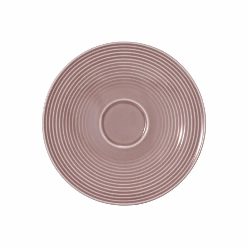 Seltmann Weiden Kombi-Untertasse groß Beat Altrosa, Porzellan, Rosa, 16.5 cm, 001.773695