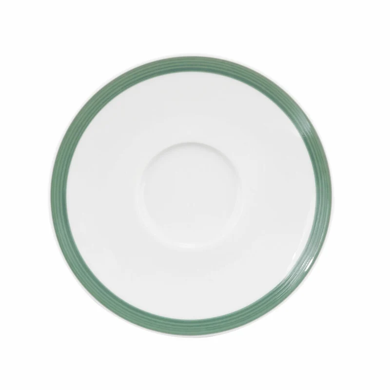 Seltmann Weiden Kombi-Untertasse Life Nature Baumstruktur, Porzellan, Grün, 16.5 cm, 001.774921