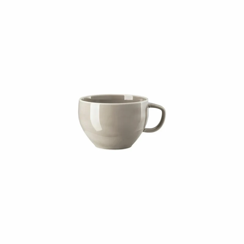 Rosenthal Cafe au Lait Obertasse Junto Pearl Grey, Porzellan, Grau, 400 ml, 10540-405201-14852