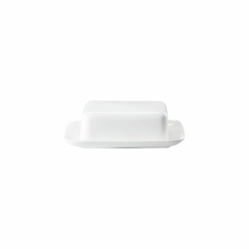Rosenthal Butterdose Jade, Bone China, Weiß, 18 x 13.5 cm, 61040-800001-15169