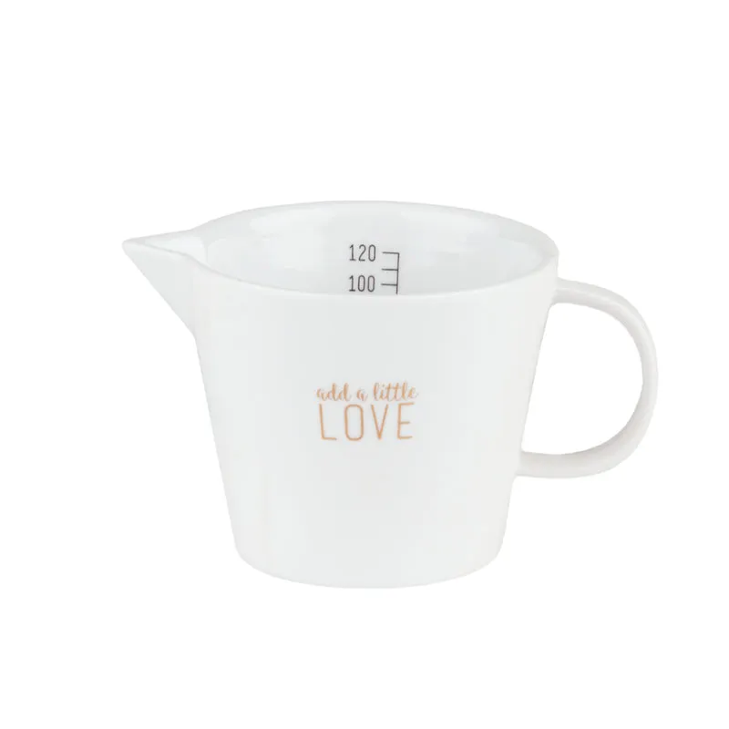 RAEDER DESIGN Messbecher Add a little love