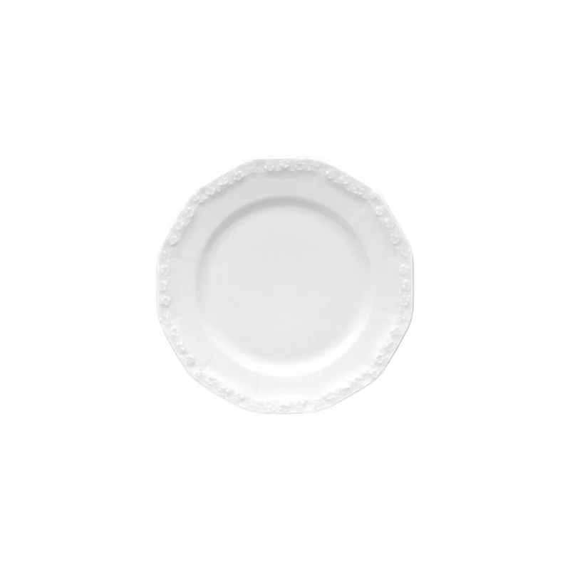 Rosenthal Brotteller Maria, Teller, Porzellan, Weiß, 17 cm, 10430-800001-10217