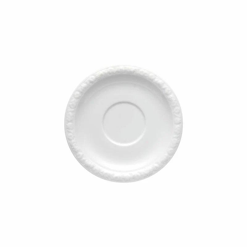 Rosenthal Suppen-Untertasse Maria, Porzellan, Weiß, 18 cm, 10430-800001-10421