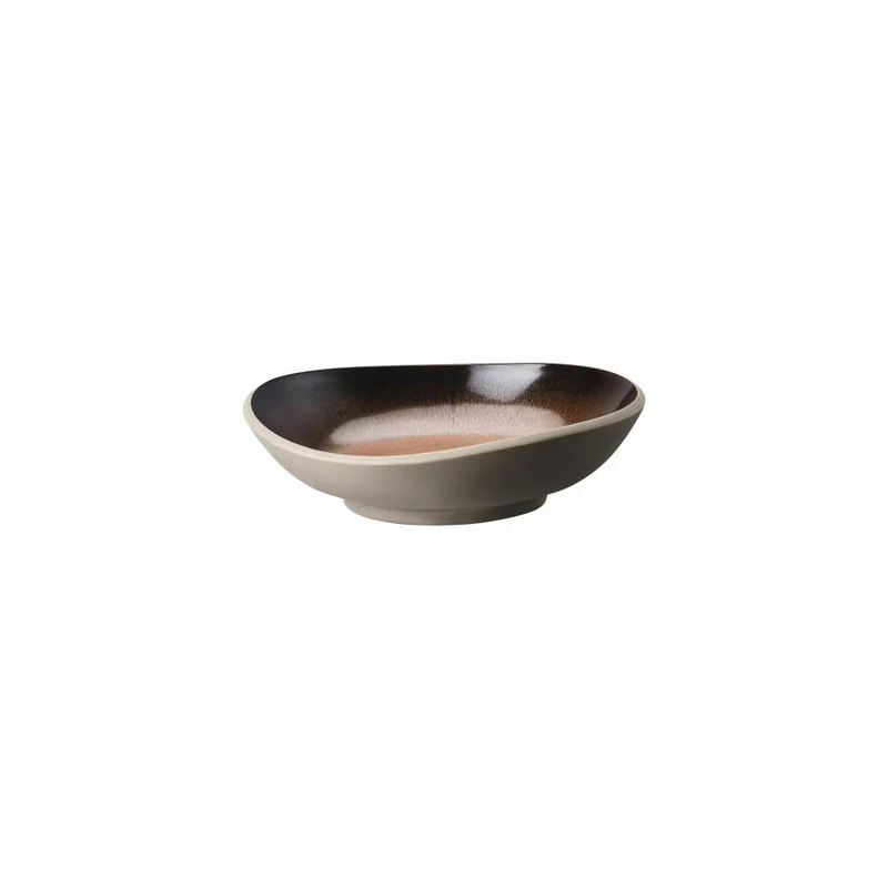 Rosenthal Teller Junto Bronze tief, Keramik, Bronze, 17 cm, 21540-405252-60347