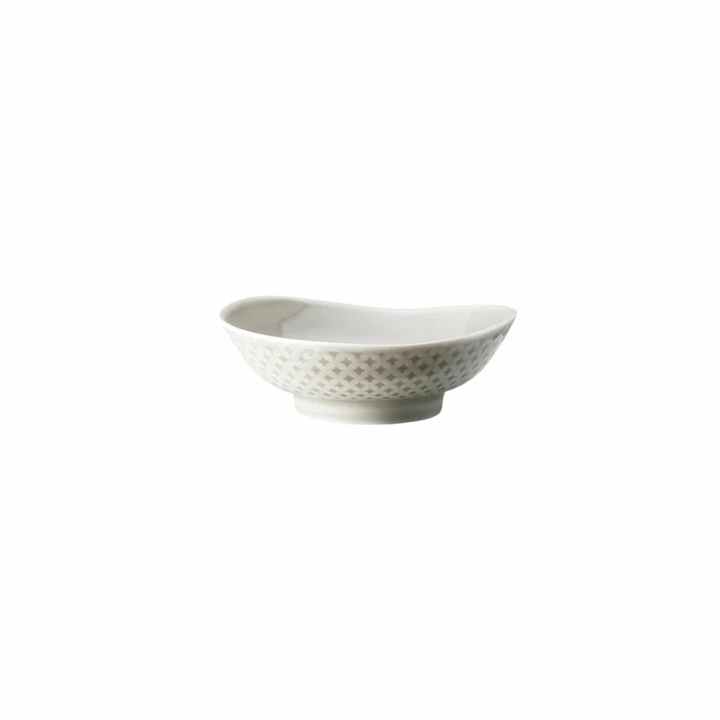 Rosenthal Bowl Junto Pearl Grey, Schale, Porzellan, Grau, 10 cm, 10540-405201-10565