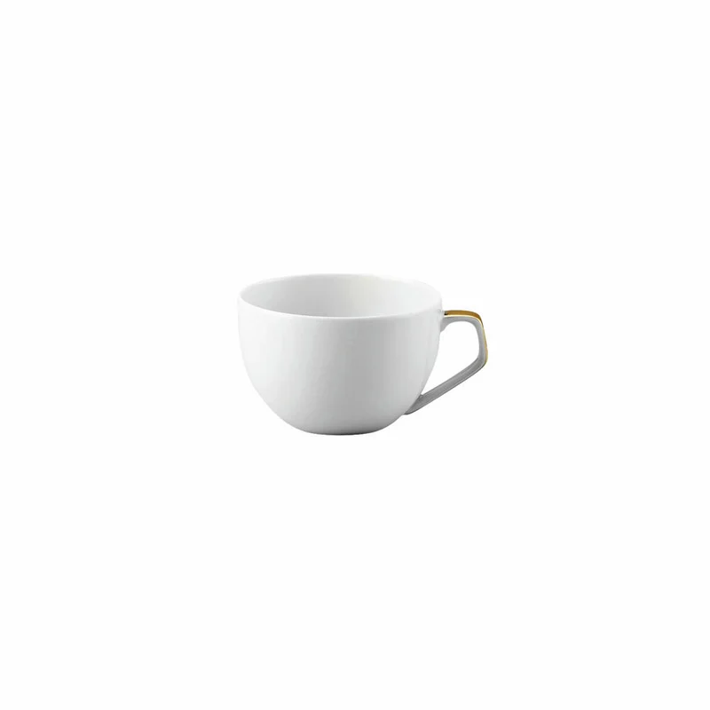 Rosenthal Espresso-Obertasse TAC Gropius Skin Gold, Porzellan, Weiß-Gold, 120 ml, 11280-403255-14717