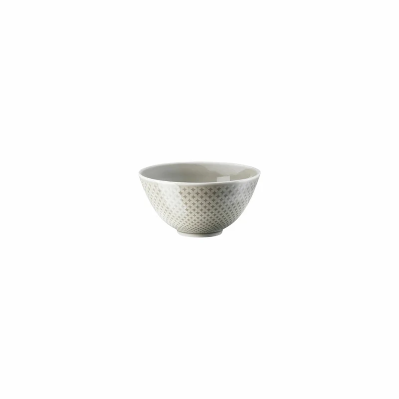 Rosenthal Schale Junto Pearl Grey, Porzellan, Grau, 11 cm, 10540-405201-15211