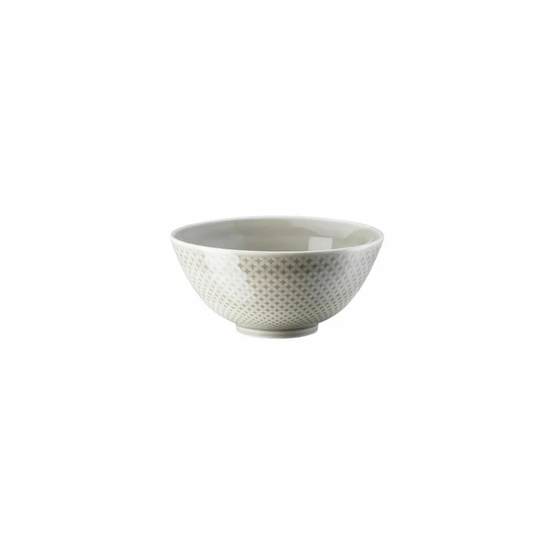 Rosenthal Schale Junto Pearl Grey, Porzellan, Grau, 14 cm, 10540-405201-15214