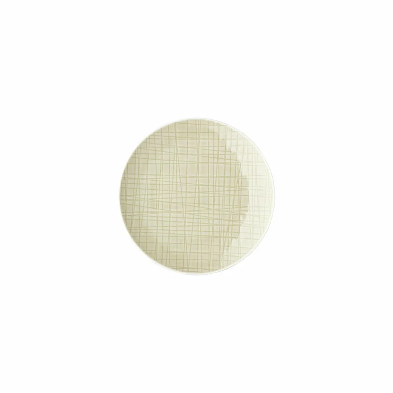 Rosenthal Teller Mesh Colours Cream flach, Porzellan, Beige, 15 cm, 11770-405153-10855