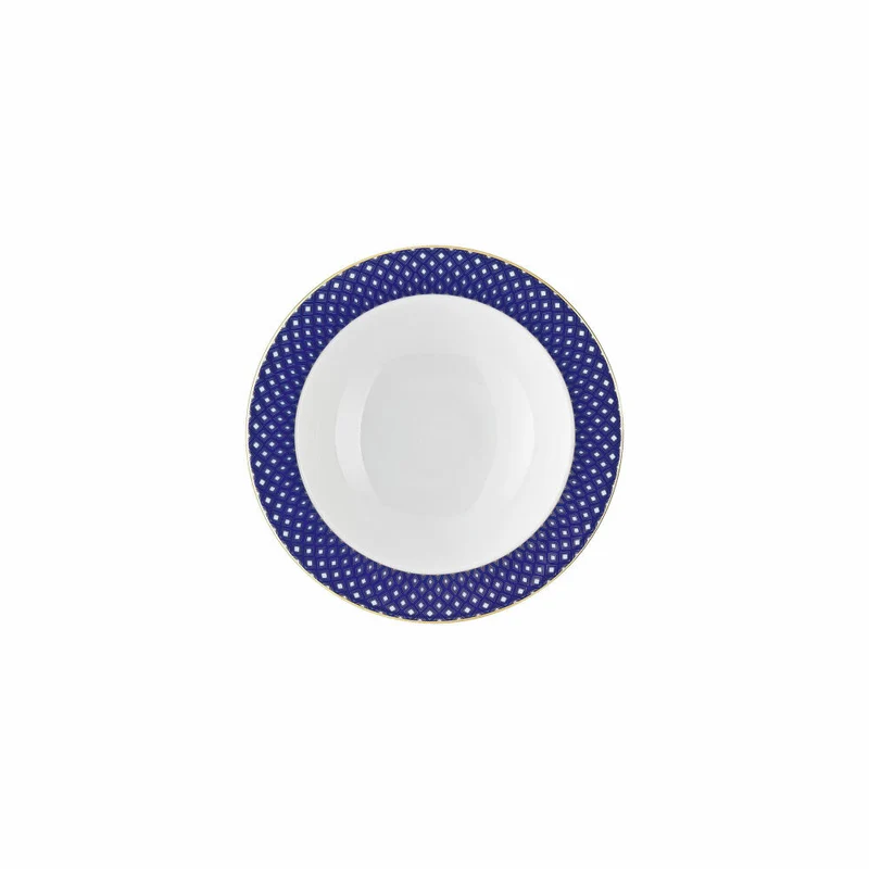 Rosenthal Dessertschale Francis Carreau Bleu, Porzellan, Mehrfarbig, 16 cm, 10460-404307-10512