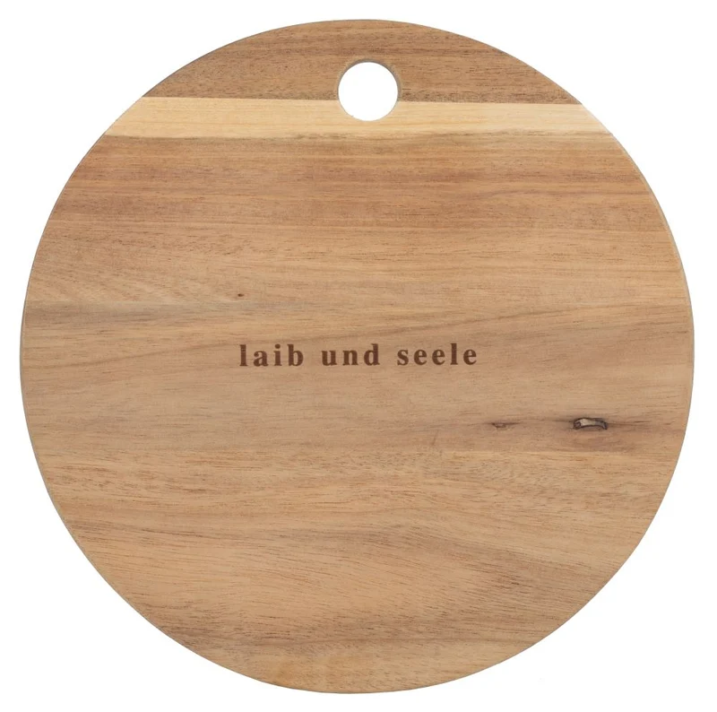 RAEDER DESIGN Tischbotschaften Brettchen Laib und Seele