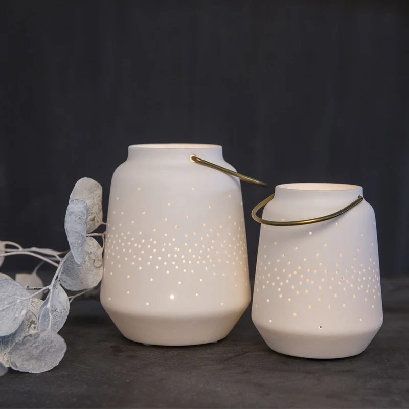 RAEDER DESIGN Mini Porzellanlaterne klein