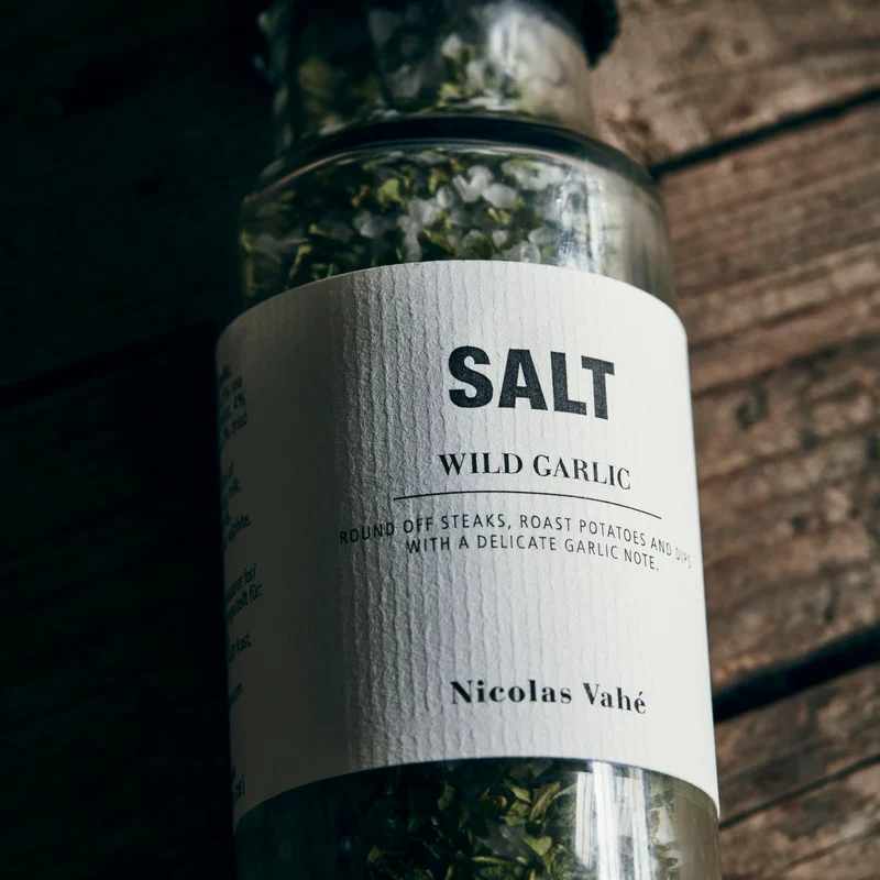 NICOLAS VAHE Salz mit Bärlauch - Wild Garlic