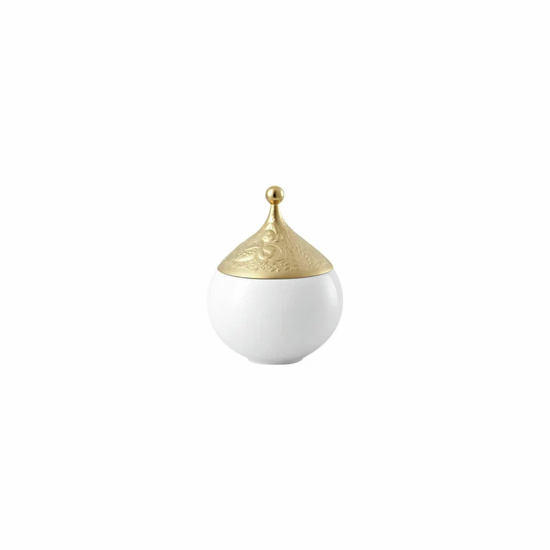 Rosenthal Zuckerdose Zauberflöte Sarastro für 6 Personen, Porzellan, Gold, 11260-206503-14330