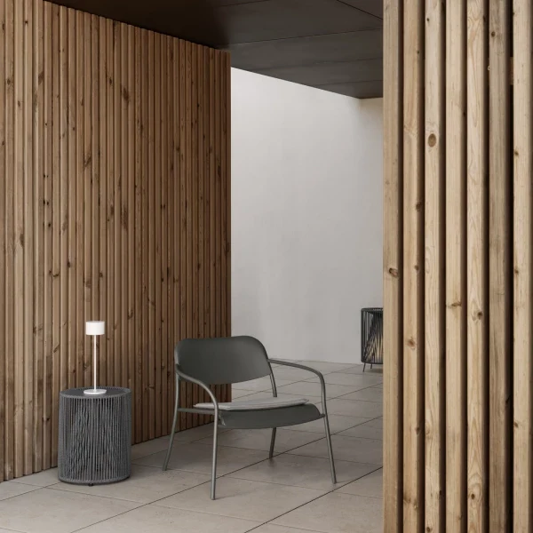 BLOMUS Mobile LED-Leuchte Farol White