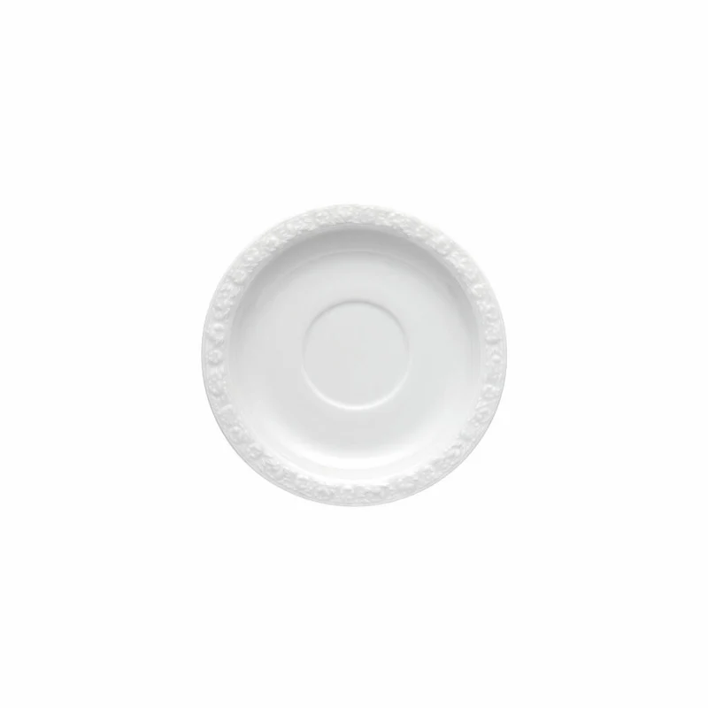 Rosenthal Tee-Untertasse Maria, Porzellan, Weiß, 16.2 cm, 10430-800001-14641
