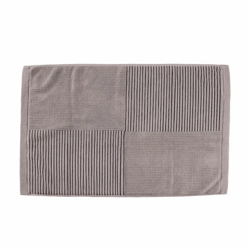 Zone Denmark Badematte Classic Gull Grey, Baumwolle, Grau, 80 x 50 cm, 34972