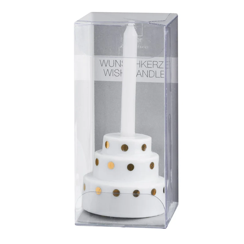 RAEDER DESIGN Wunschkerze Torte