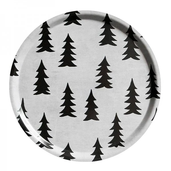 FINE LITTLE DAY Tablett Gran mit Tannenmotiv
