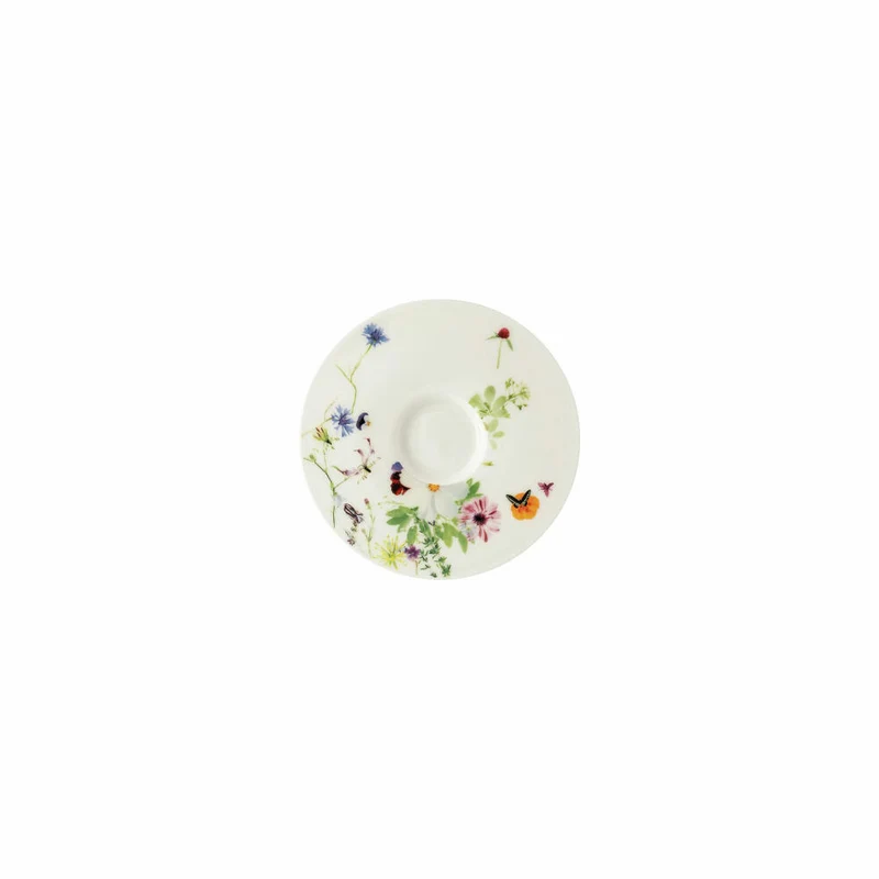 Rosenthal Espresso-Untertasse Brillance - Grand Air, Bone China, Mehrfarbig, 12 cm, 10530-405109-14716