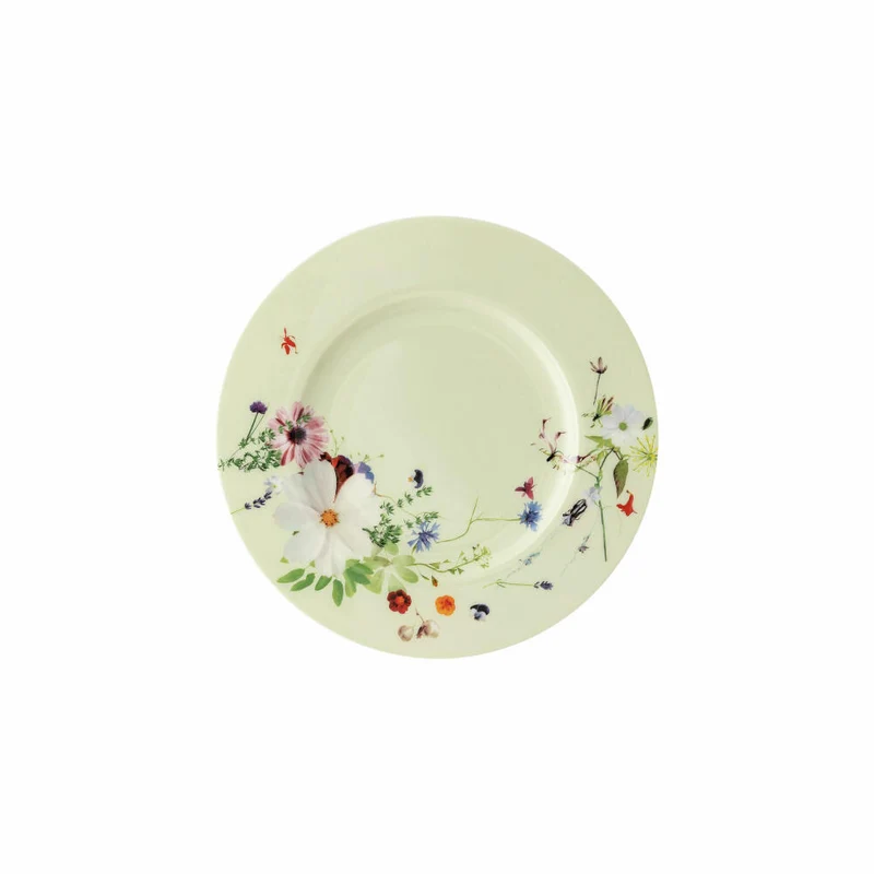 Rosenthal Frühstücksteller Brillance - Grand Air mit Fahne, Bone China, Mehrfarbig, 19 cm, 10530-405109-10019
