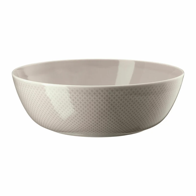 Rosenthal Schüssel Junto Soft Shell, Porzellan, Grau, 33 cm, 10540-405207-13333