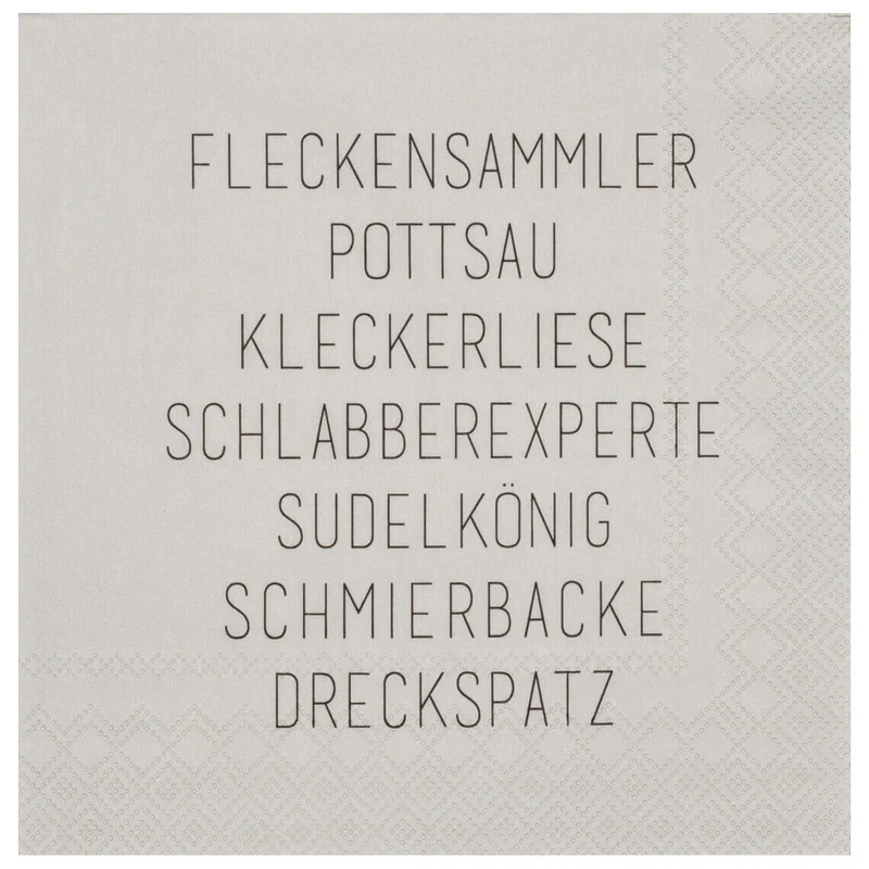 RAEDER DESIGN Papierservietten Fleckensammler