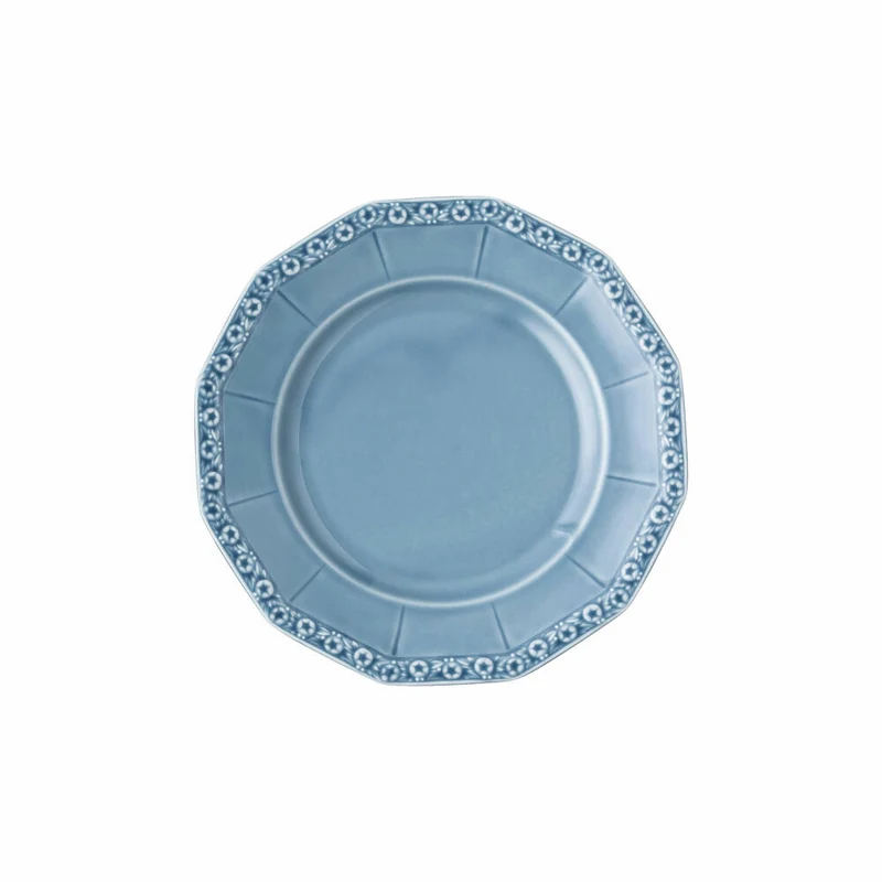 Rosenthal Frühstücksteller Maria Dream Blue, Porzellan, Blau, 21 cm, 10430-407170-10221