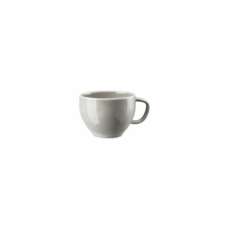 Rosenthal Kombi-Obertasse Junto Pearl Grey, Porzellan, Grau, 280 ml, 10540-405201-14772