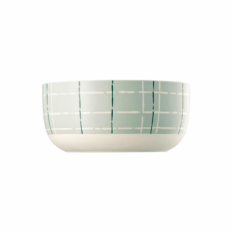 Thomas Schüssel Fun Karo Light, Schale, Porzellan, Grau, 24 cm, 11910-402001-13324
