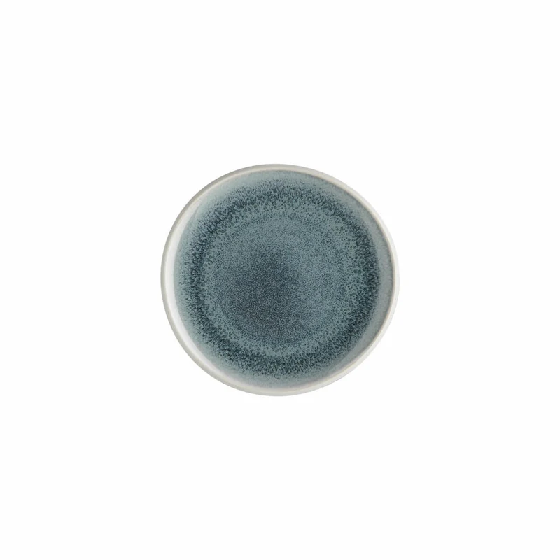 Rosenthal Teller Junto Aquamarine flach, Keramik, Blau, 16 cm, 21540-405253-60256