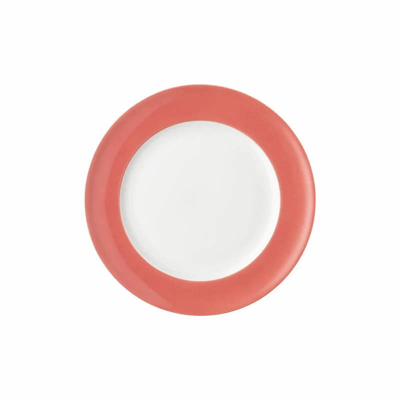 Thomas Frühstücksteller Sunny Day Soft Red, Porzellan, Rot, 22 cm, 10850-408601-10222