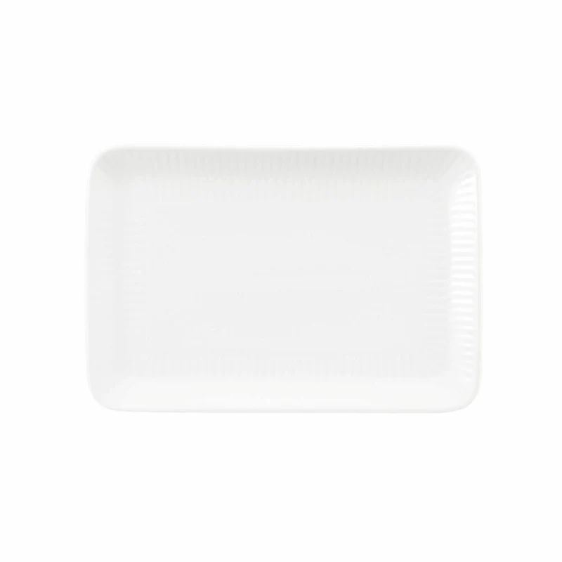 Seltmann Weiden Butterplatte Amina, Porzellan, Weiß, 18.5 x 12.5 cm, 001.773578