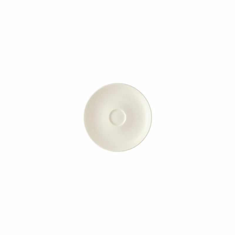 Rosenthal Espresso-Untertasse Coup Brillance, Bone China, Weiß, 10.8 cm, 10530-800001-14936