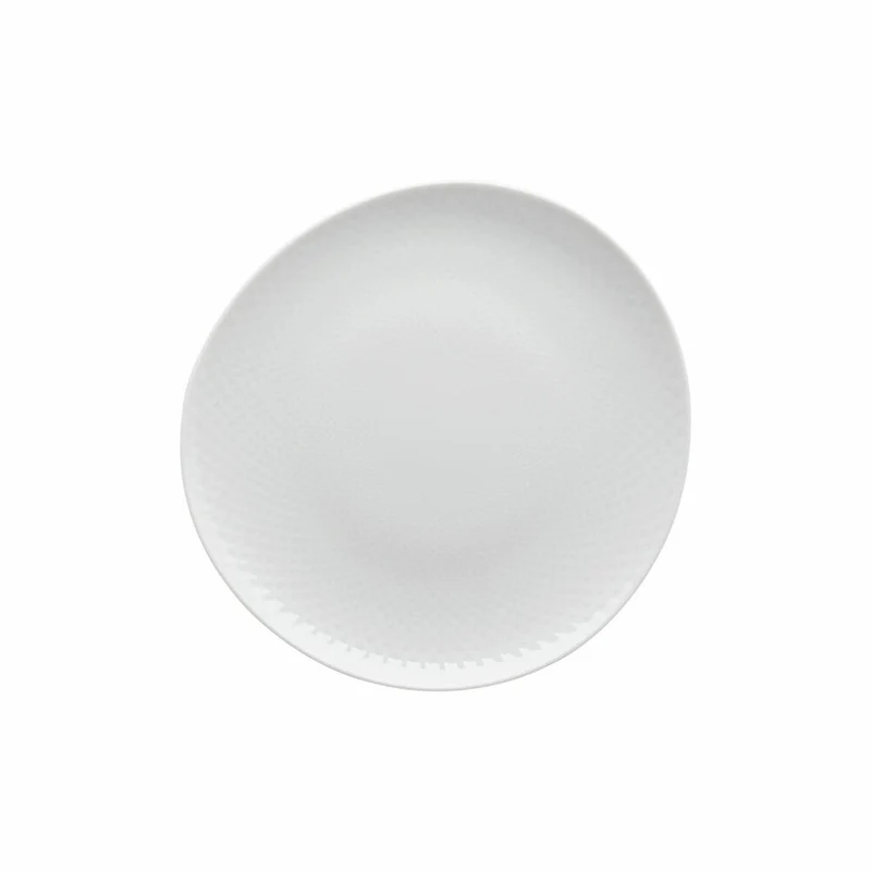 Rosenthal Teller Junto flach, Porzellan, Weiß, 22 cm, 10540-800001-10862