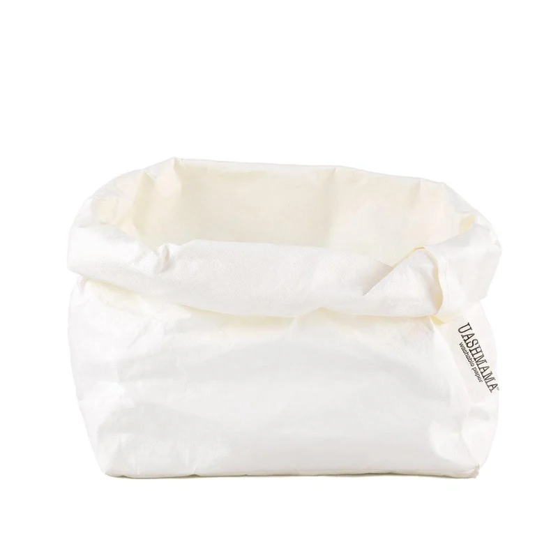 UASHMAMA Paperbag Basic weiß in 5 Größen
